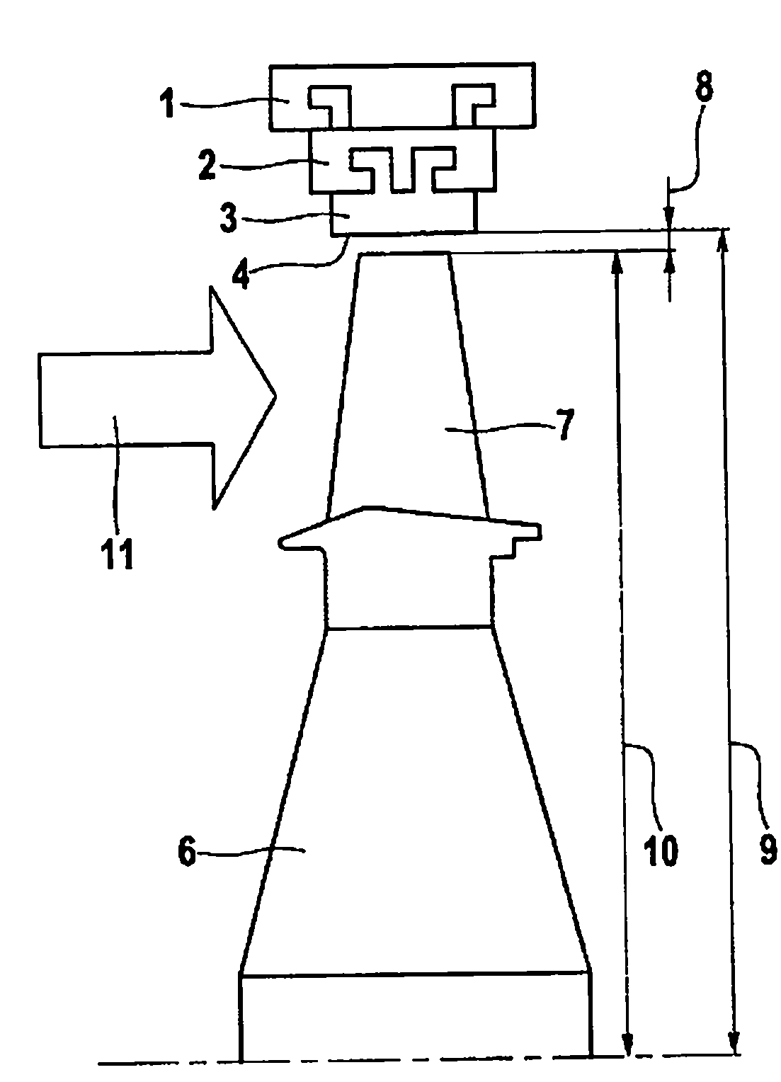 Method for producing a rotor/stator seal of a gas turbine