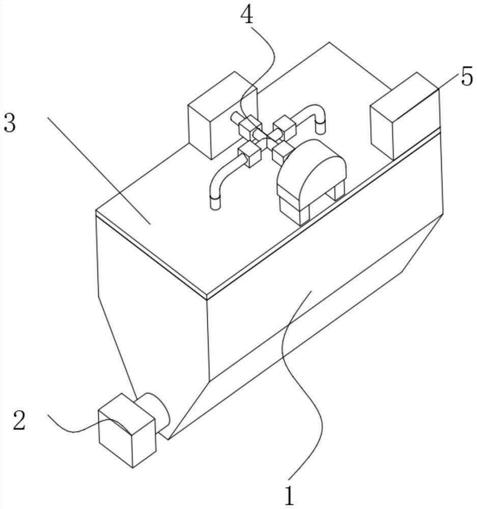 Immersed curtain-type ultrafiltration membrane bioreactor with double-position control mode