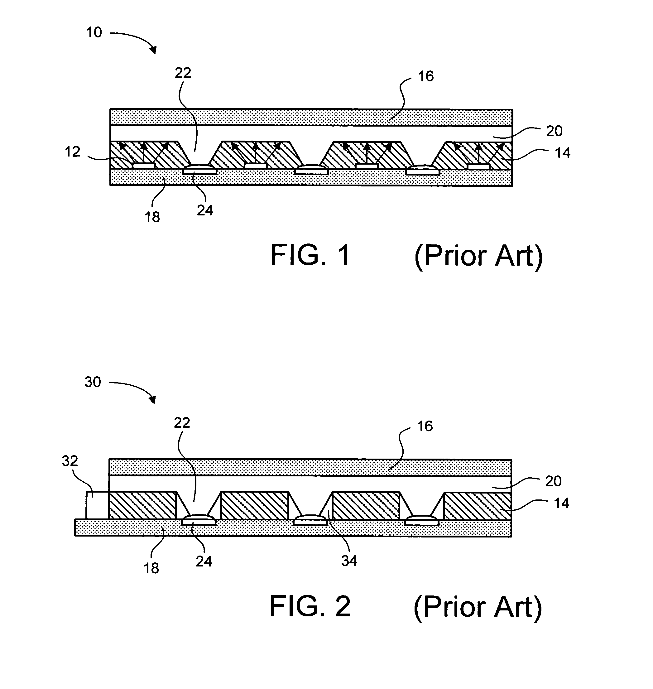 Low-profile backlight with flexible light guide