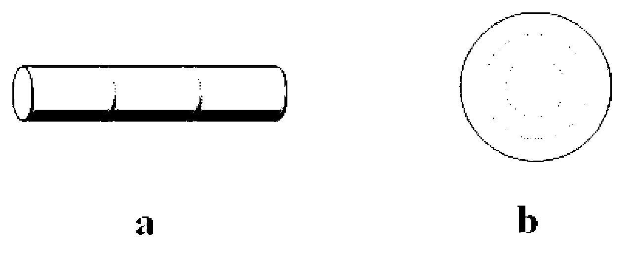 Filter tip trapped crotonaldehyde concentration distribution pattern measuring method