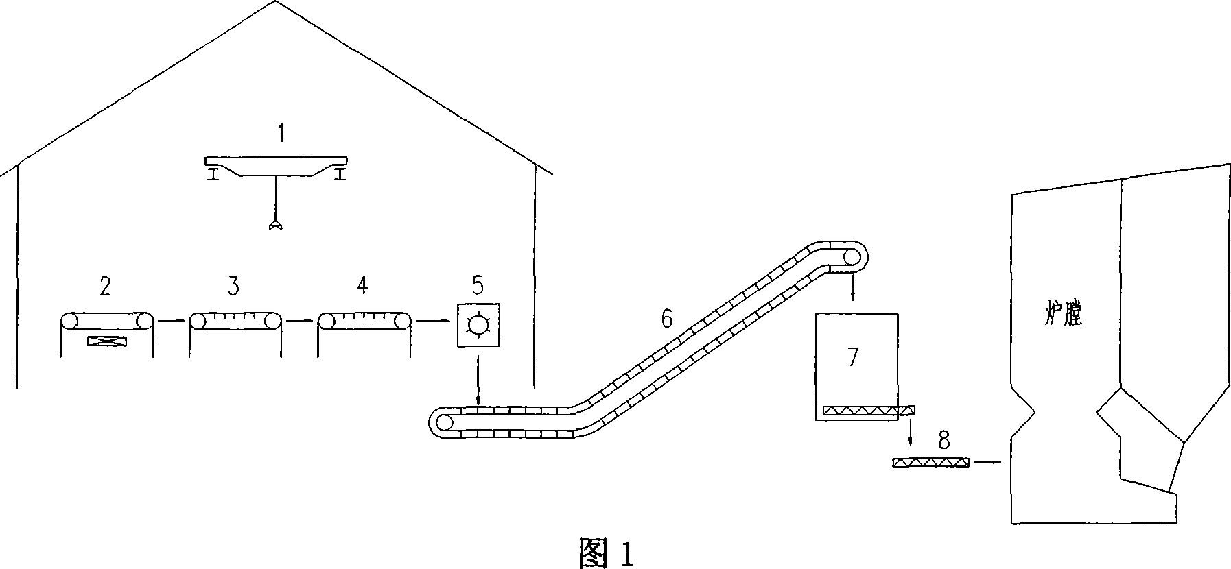 Method for skipping biomass energy power plant system