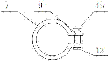 Water valve joint of automobile air conditioner radiator