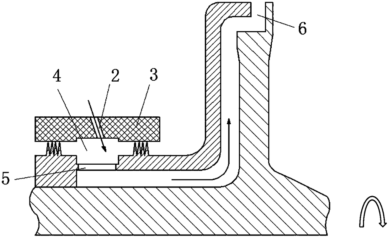 Nozzle structure with azimuth angle for radial direction pre-swirling system