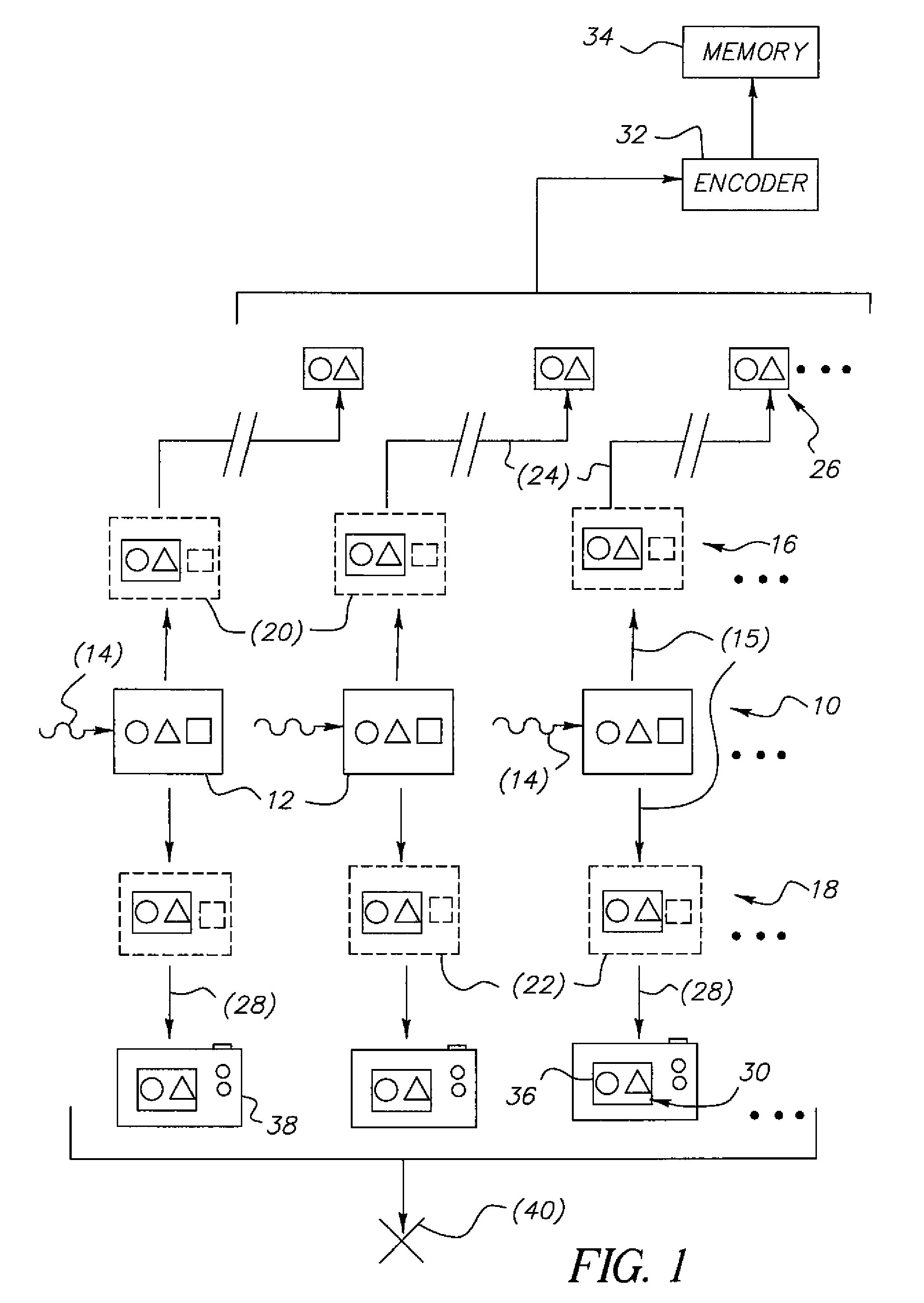 Image sequence stabilization method and camera having dual path image sequence stabilization