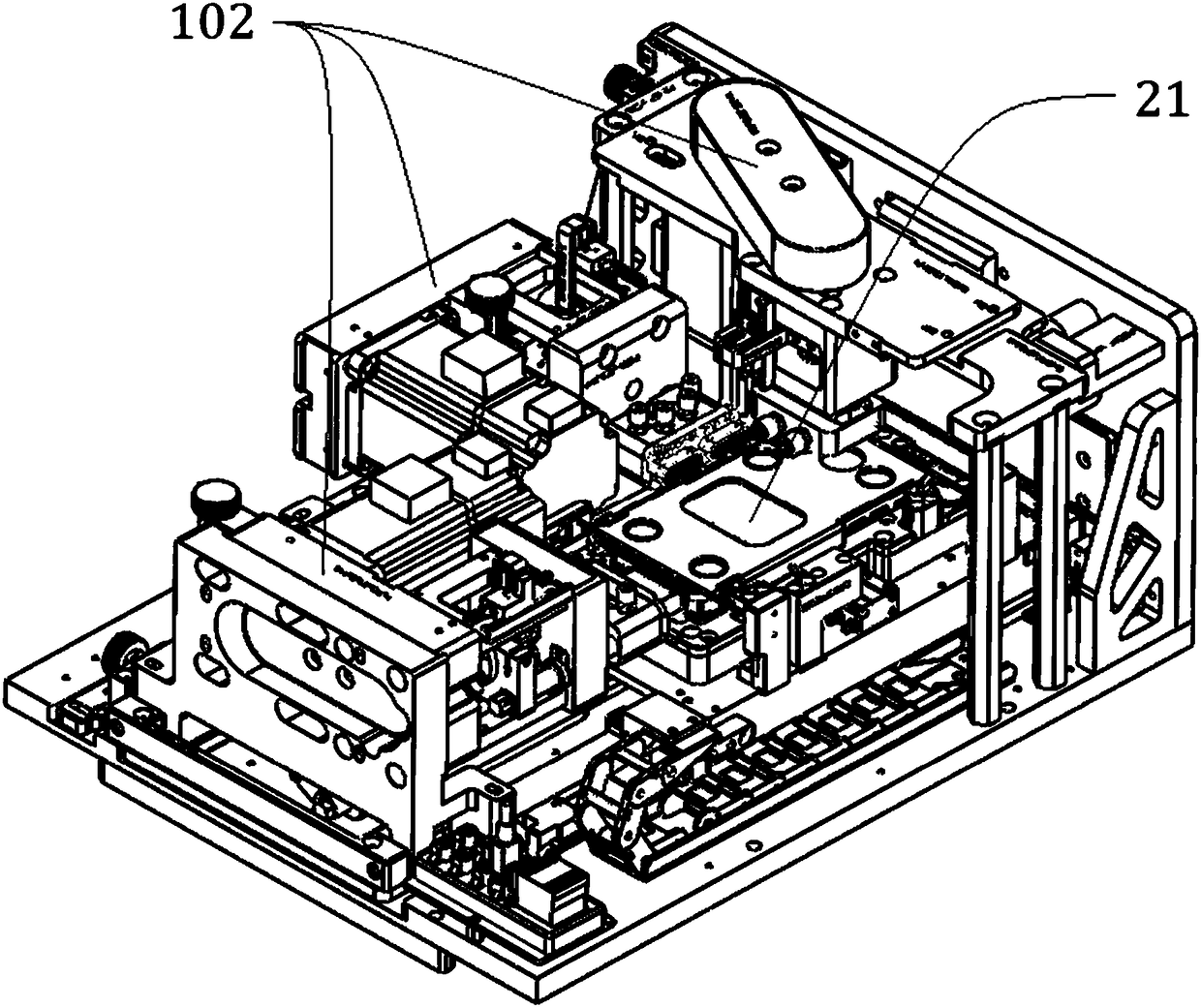 Single-point waterproof testing tool and testing system for electronic product