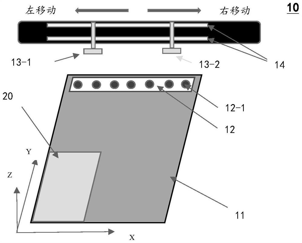 Method and device for aligning platform by using camera and direct imaging photoetching equipment