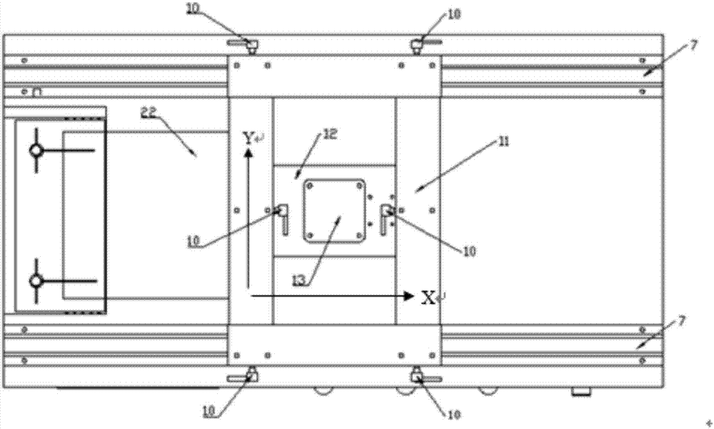 Displacement controlled micro thin plate bending rigidity measurement device and working method thereof