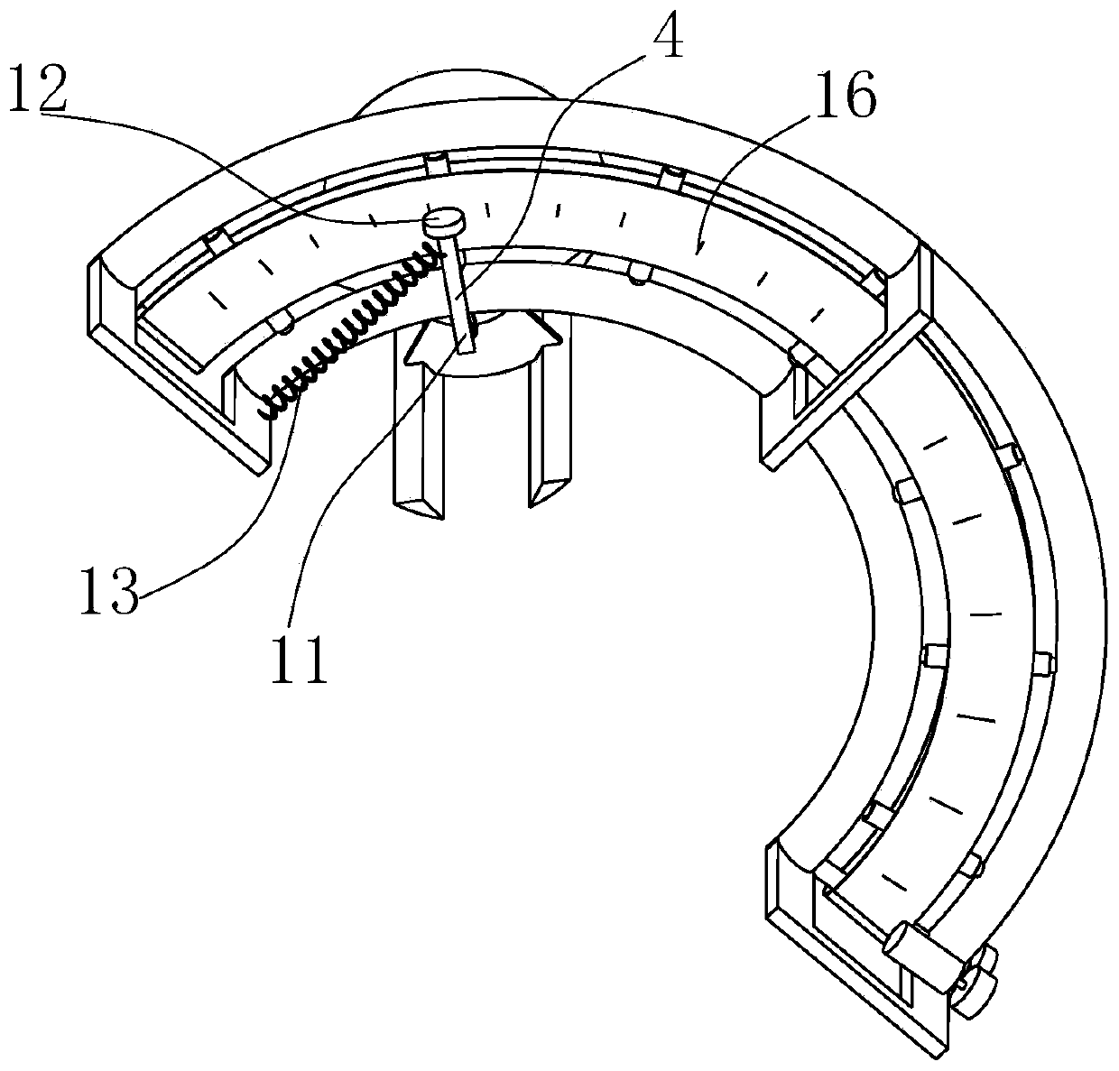 Salvia miltiorrhiza slice spreading equipment and using method thereof