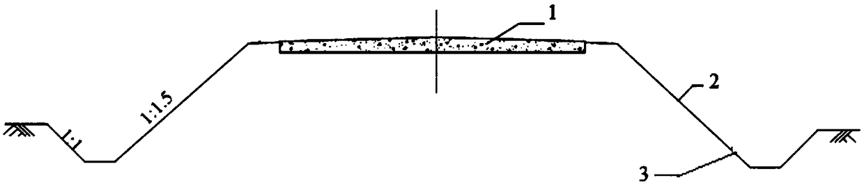 Road modification bridge section foundation pit supporting structure based on reverse building method and construction method thereof