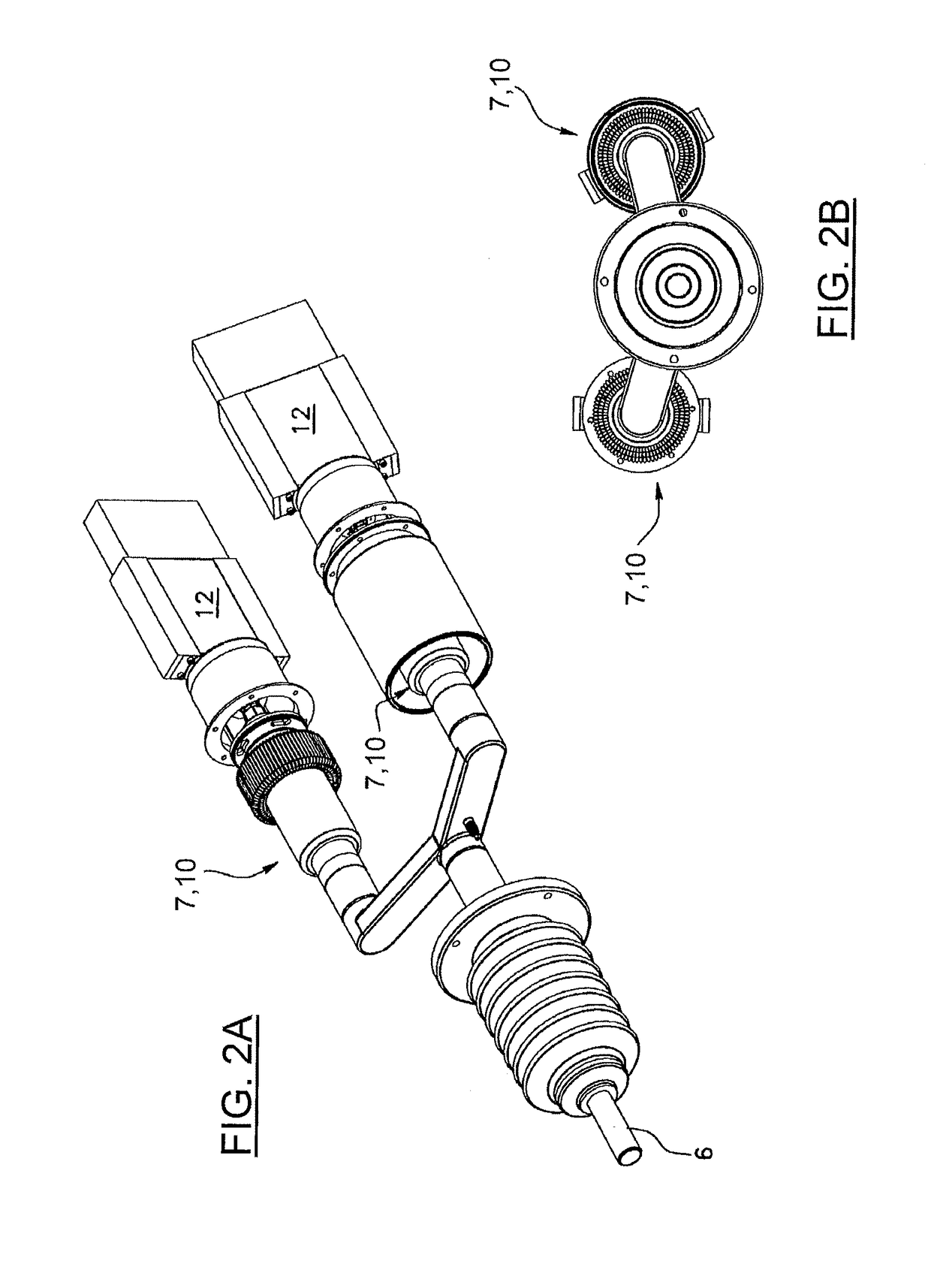 Switching apparatus and method for varying an impedance of a phase line of a segment of an electrical power line