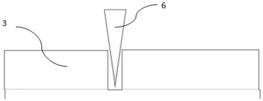 Plate cutting device and method