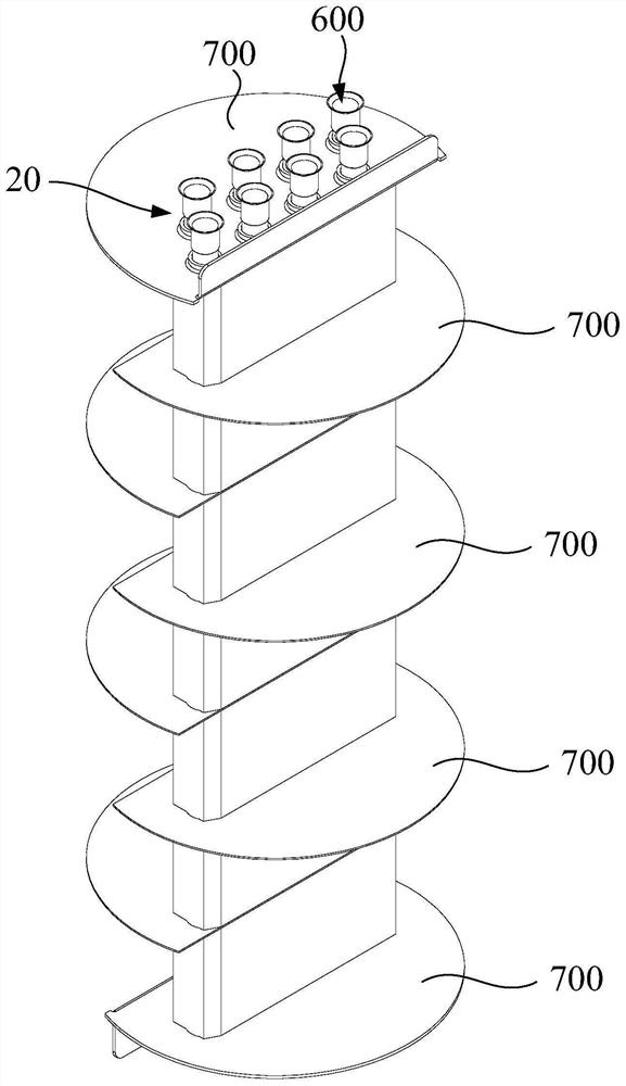 Pipe expanding device and pipe expanding equipment