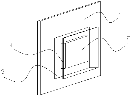 Light source device for removing organic matters and heavy metal ions by visible light and preparation method thereof