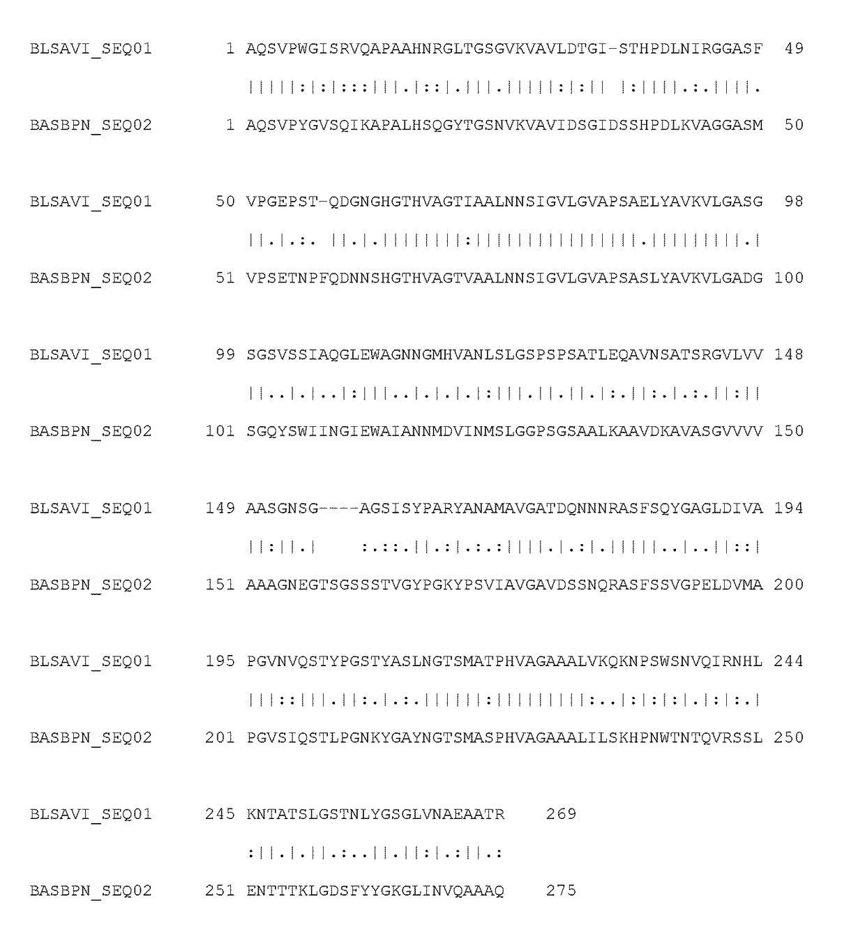 Detergent composition comprising subtilase variants