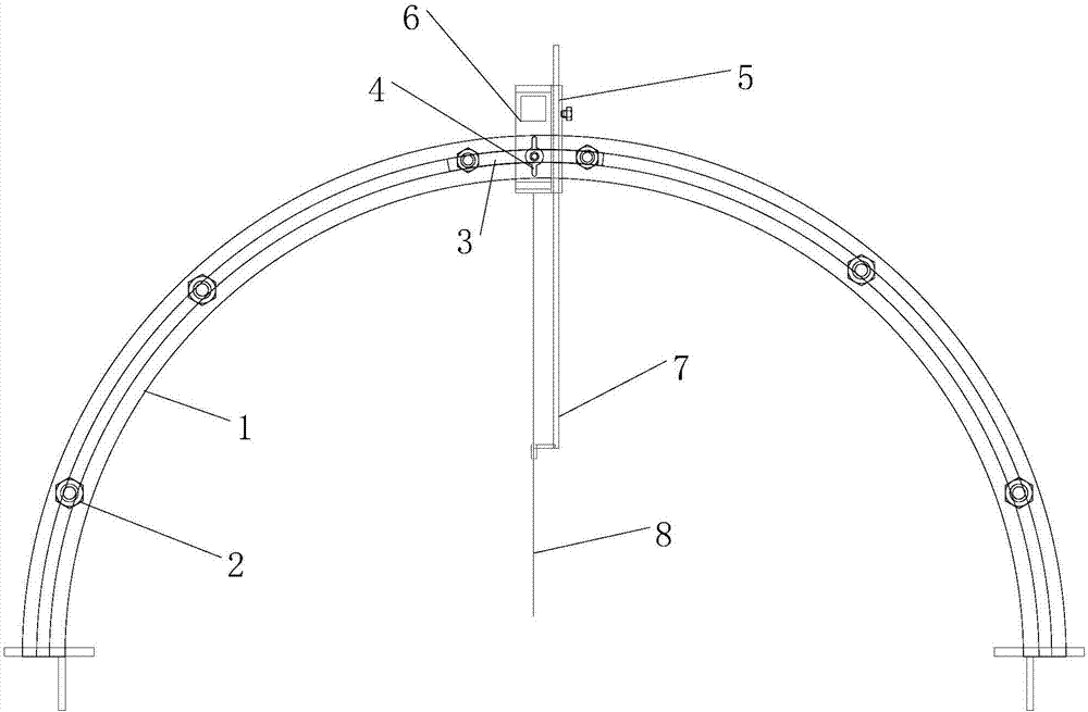 Percutaneous lung puncture three-dimensional laser guiding device