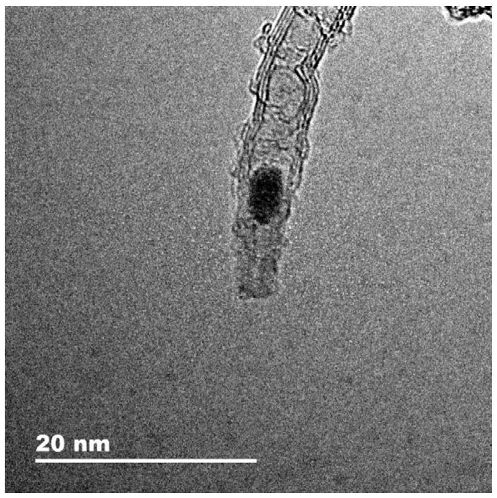 Carbon nanotube filled copper acetylacetonate composite burning rate catalyst