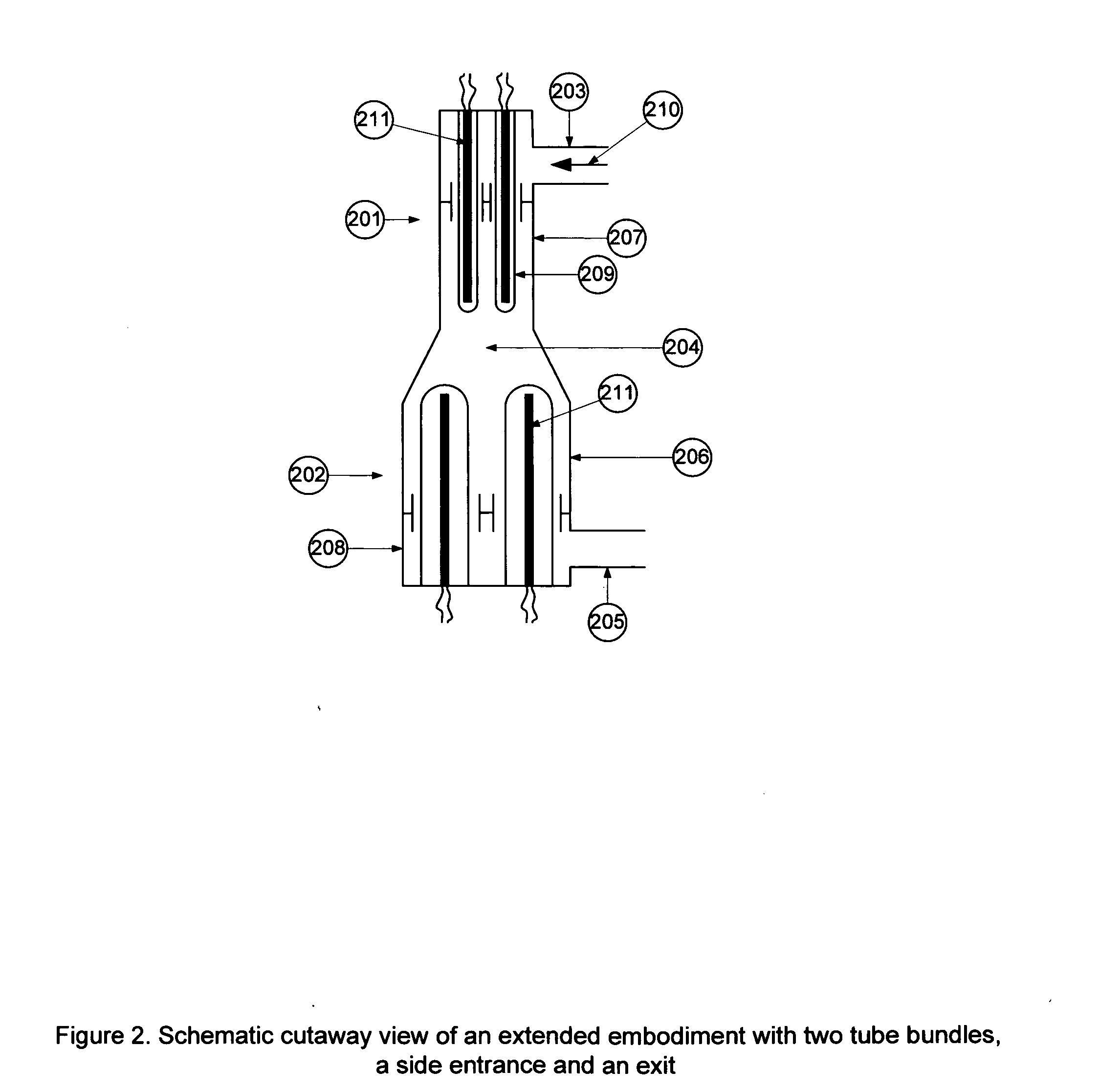 Dual wall axial flow electric heater for leak sensitive applications