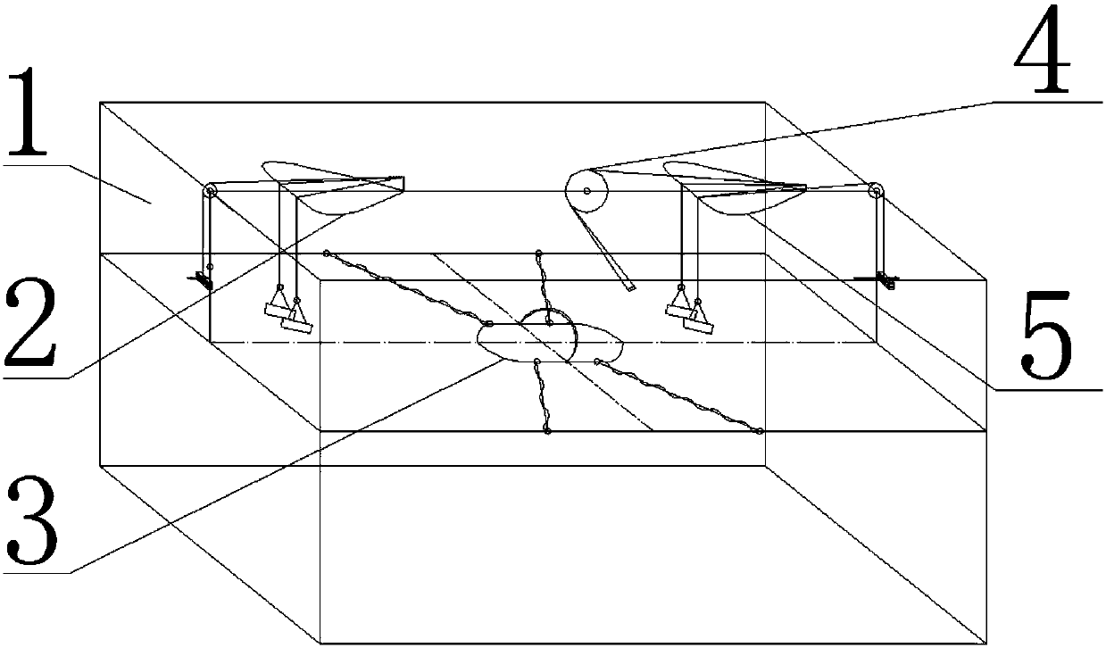 Suspending-type breaststroke training device