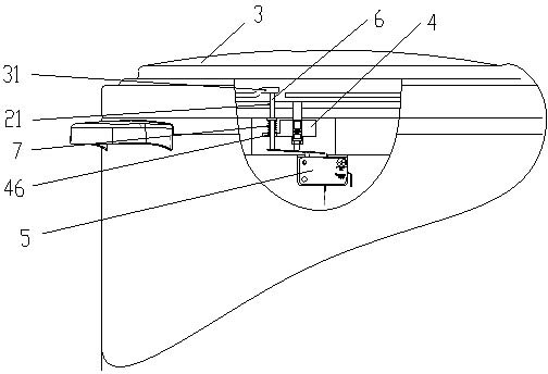 Detector for detecting pressure and whether cover is closed in place of electric pressure cooker