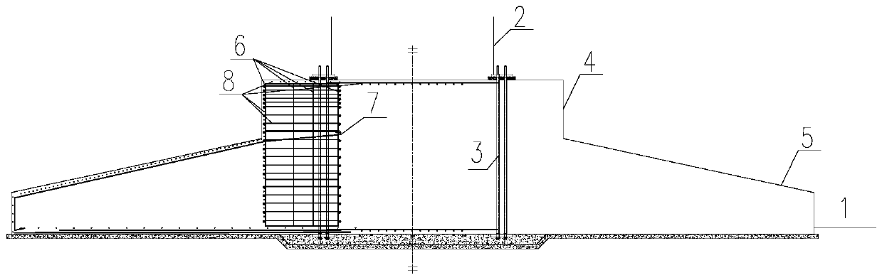 Reinforcement Method of Fan Foundation with Prestressed Anchor Bolts