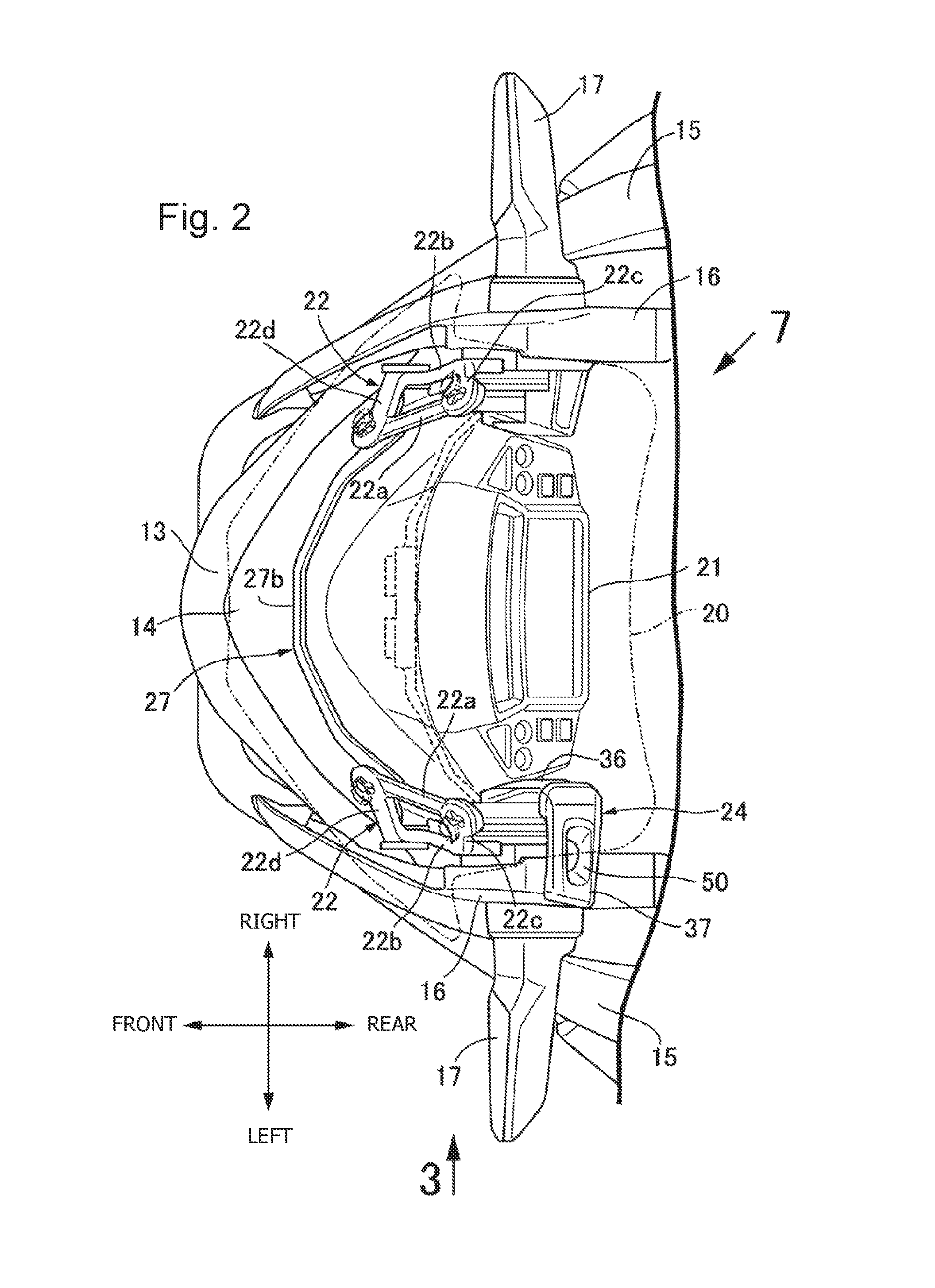 Positionally Adjustable Windshield Mounting Assembly For A Saddle-Riding Vehicle, And Vehicle Including Same