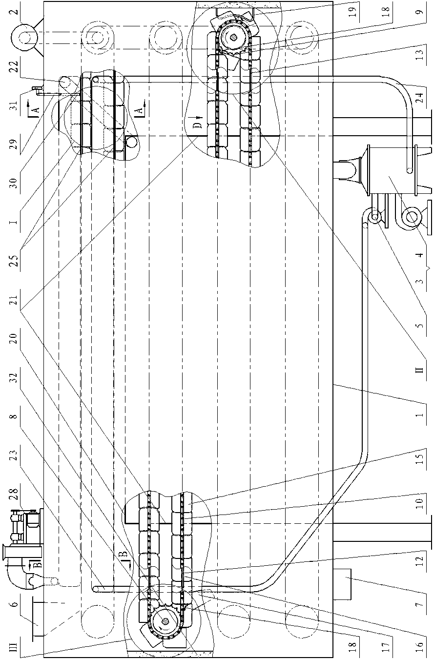 Water circulation pre-heating type corncob drier