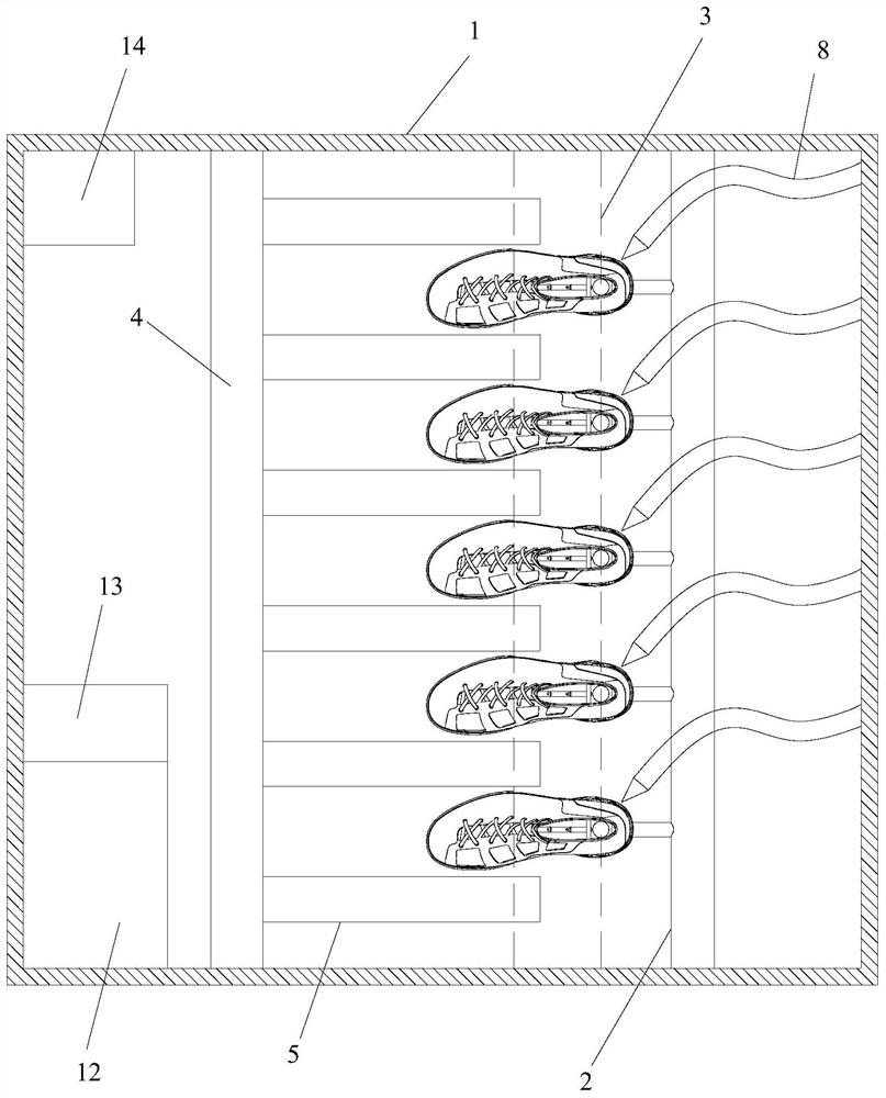 A household automatic shoe washing machine