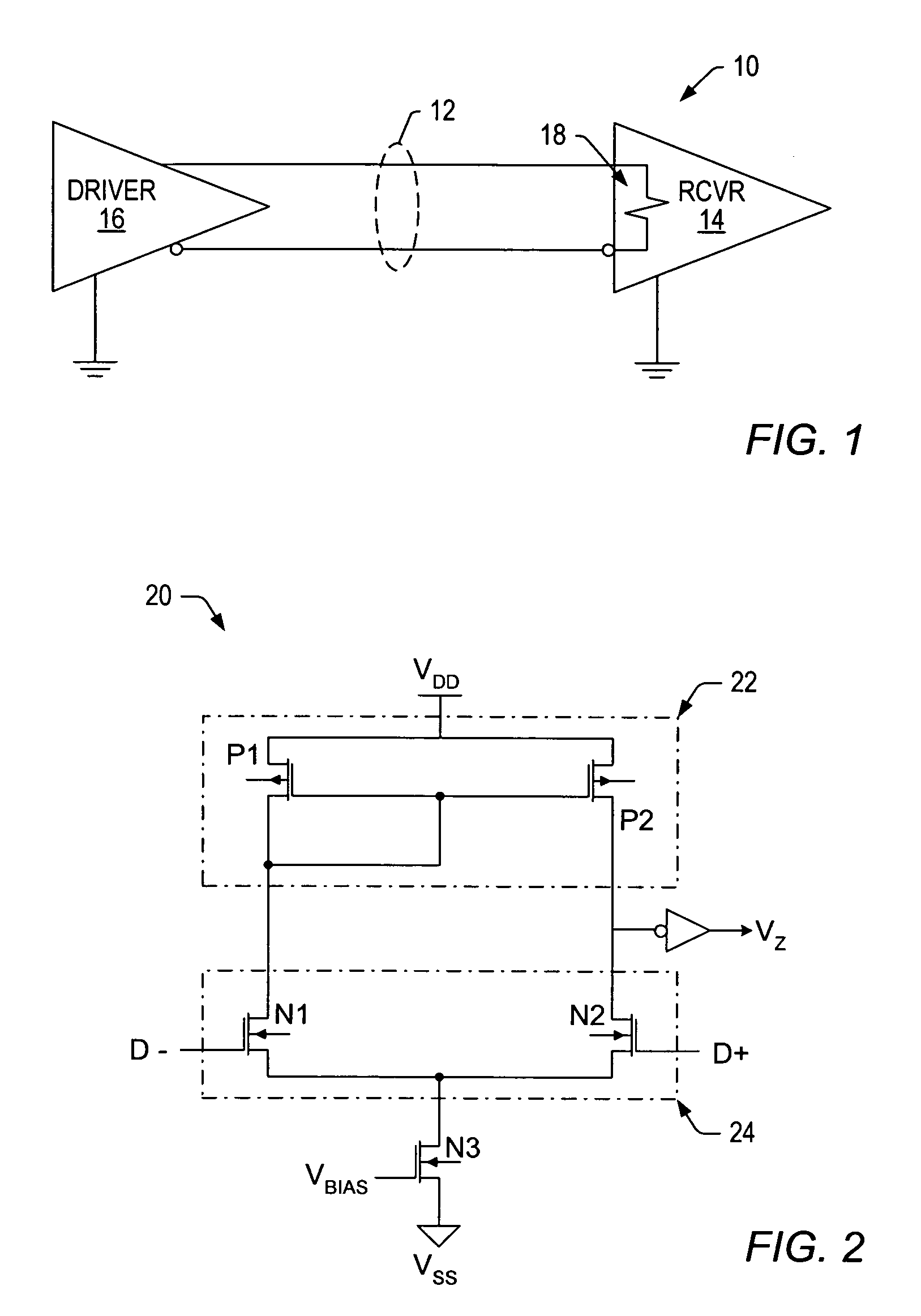 Differential receiver with wide input common mode range and low duty cycle distortion