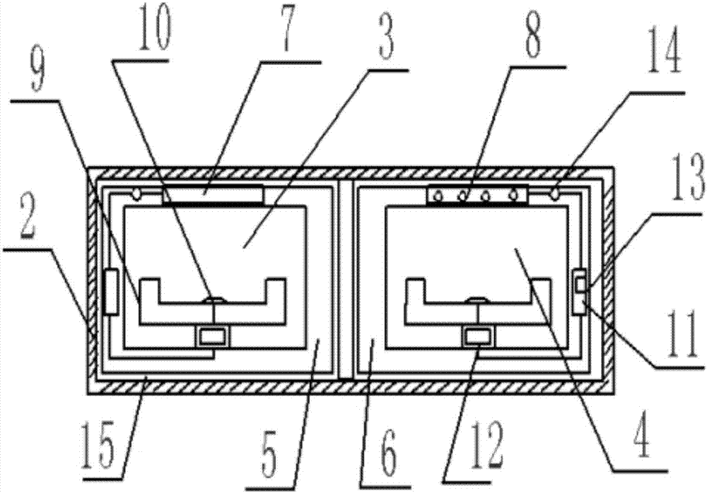 Blood thermal insulation storage equipment