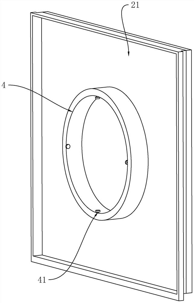 An elevator car floor structure