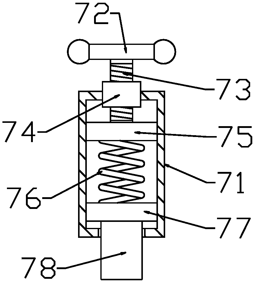 Cleaning type cable winding device