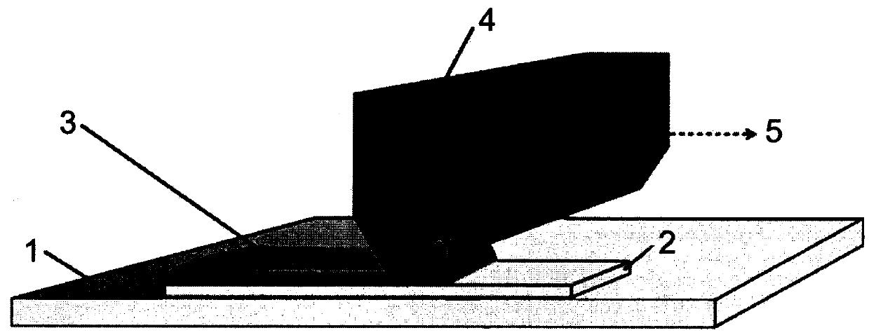 Nano-silver conductive ink and conductive film prepared by employing same