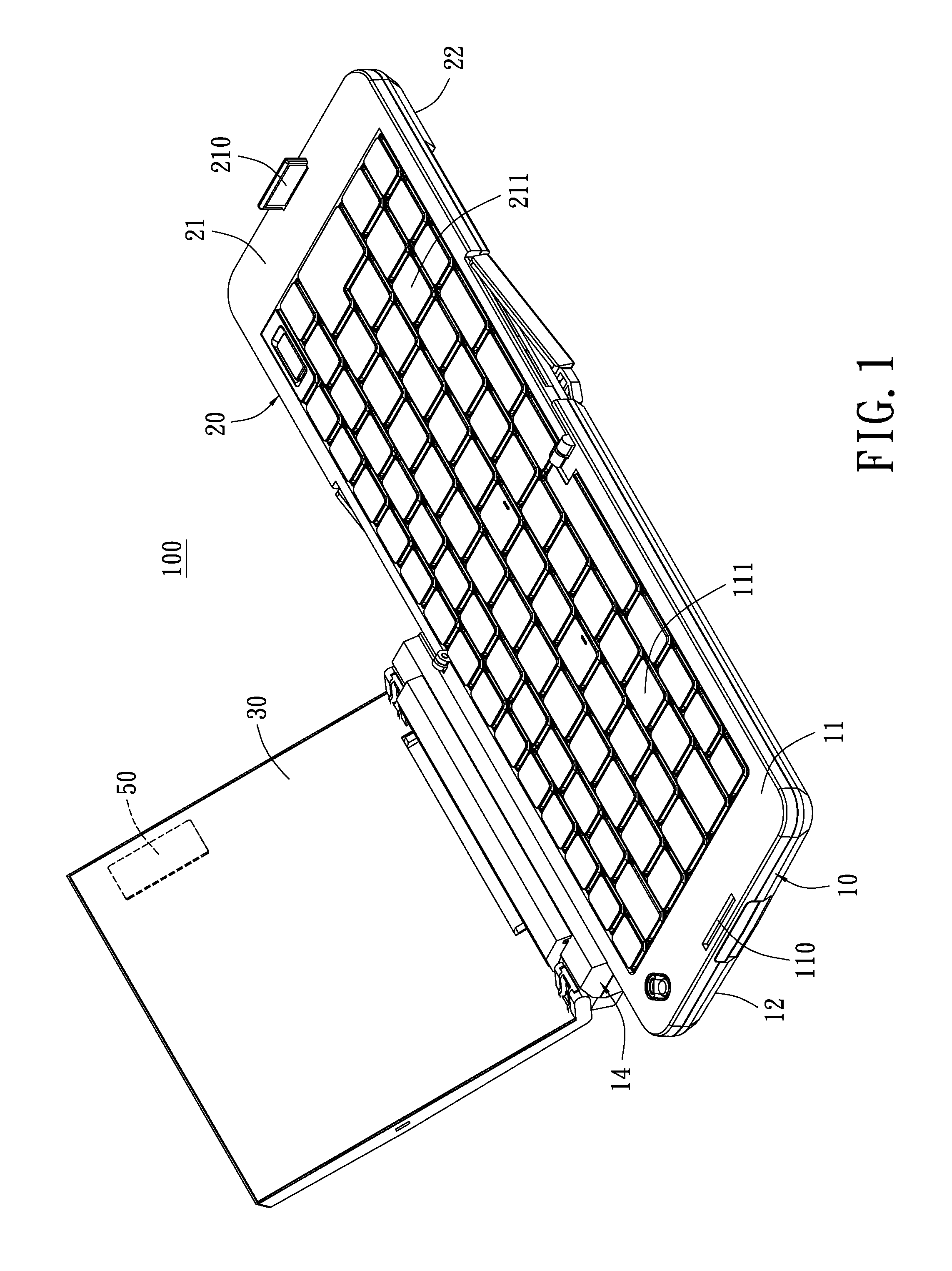 Foldable keyboard