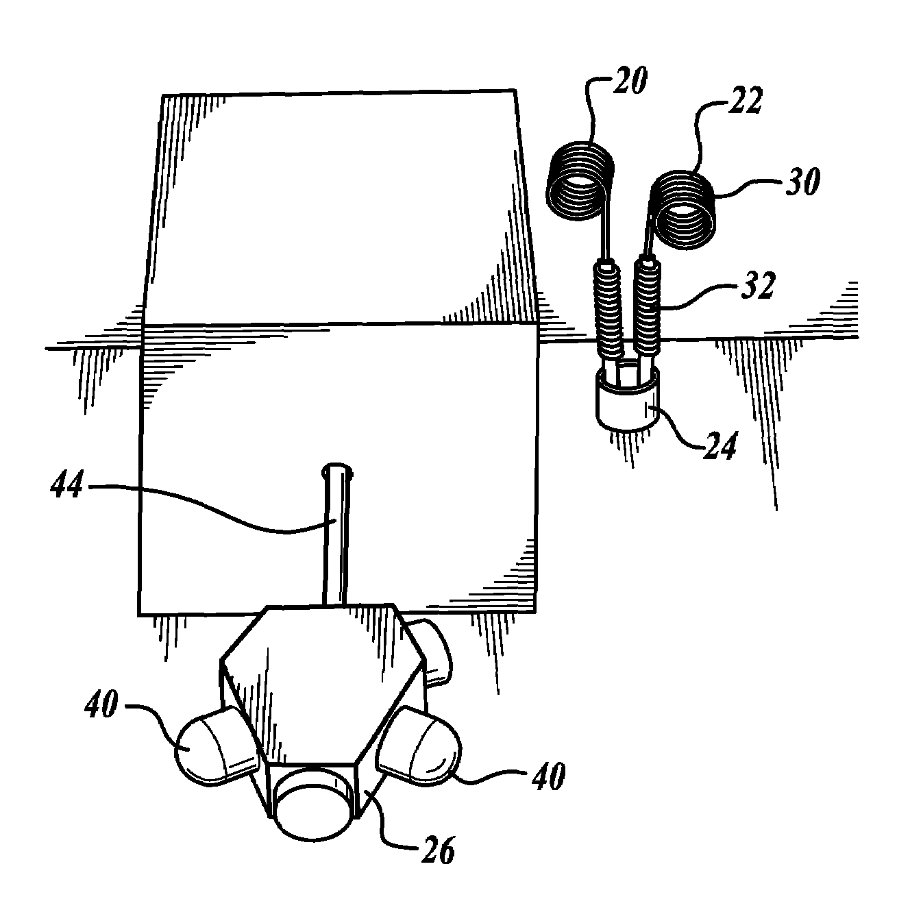 Electrode connector for ring laser gyros