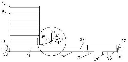 Flat-plate conveying device