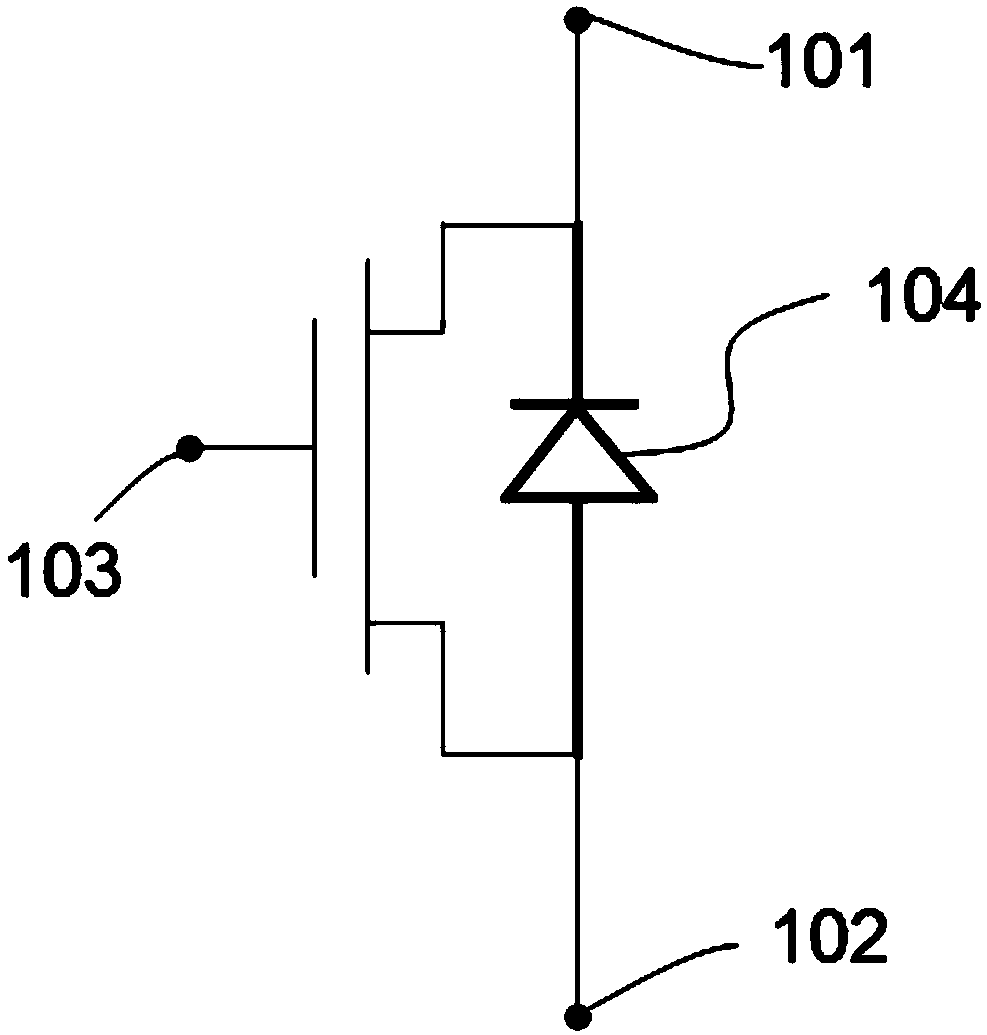 Super junction power device of split gate structure