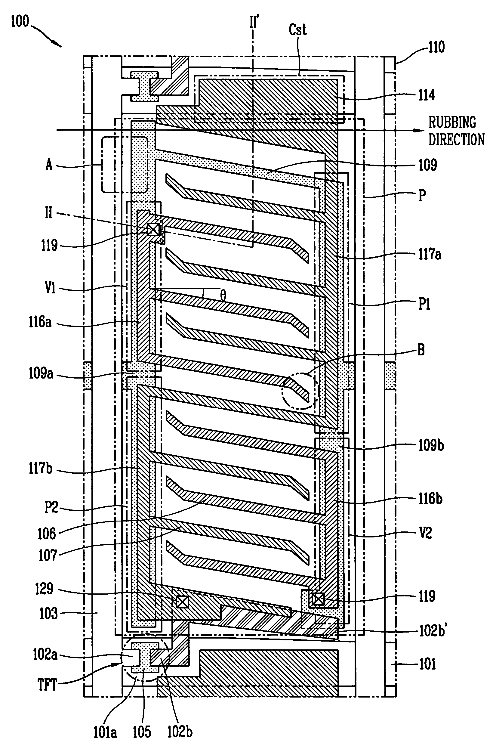 In-plane switching mode liquid crystal display device and method for fabricating the same