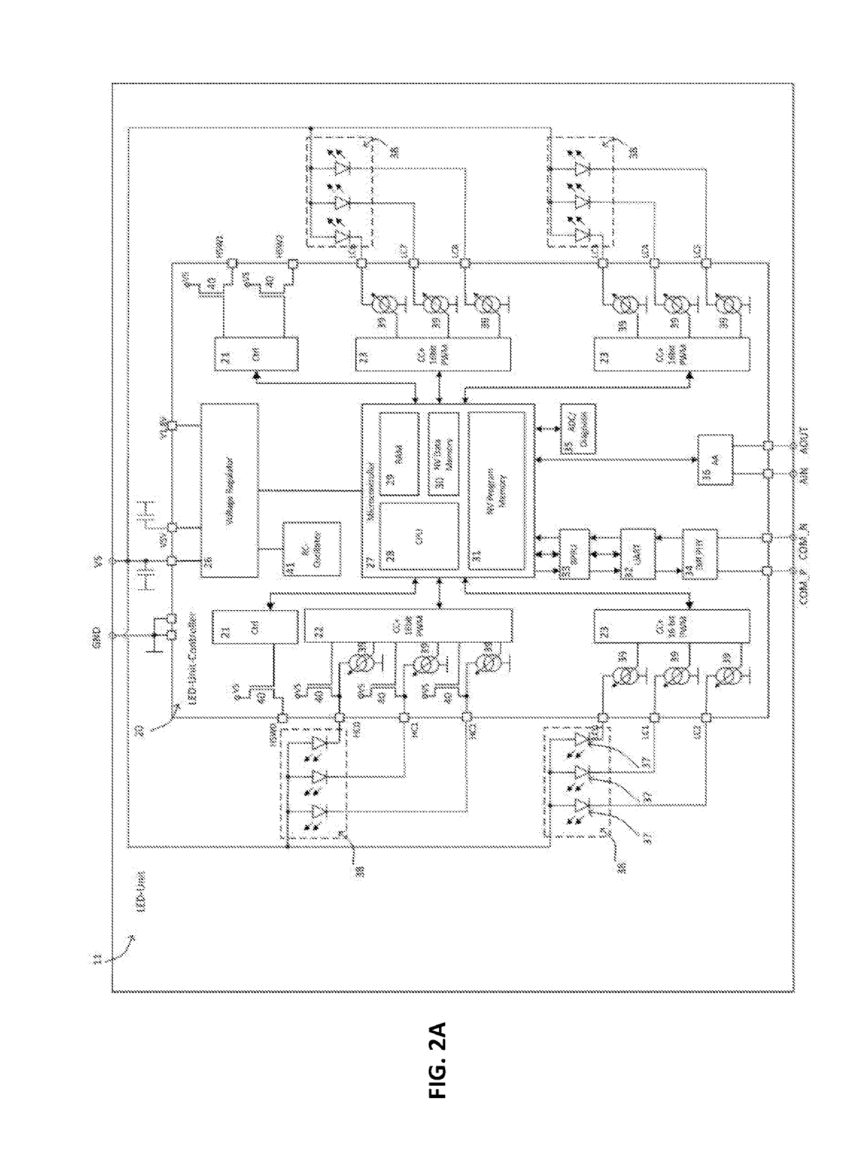 Bus protocol for dynamic lighting application