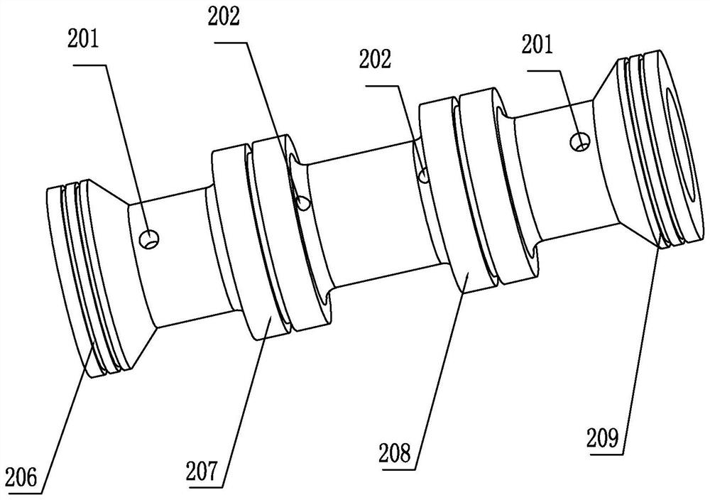 A pilot control switch valve