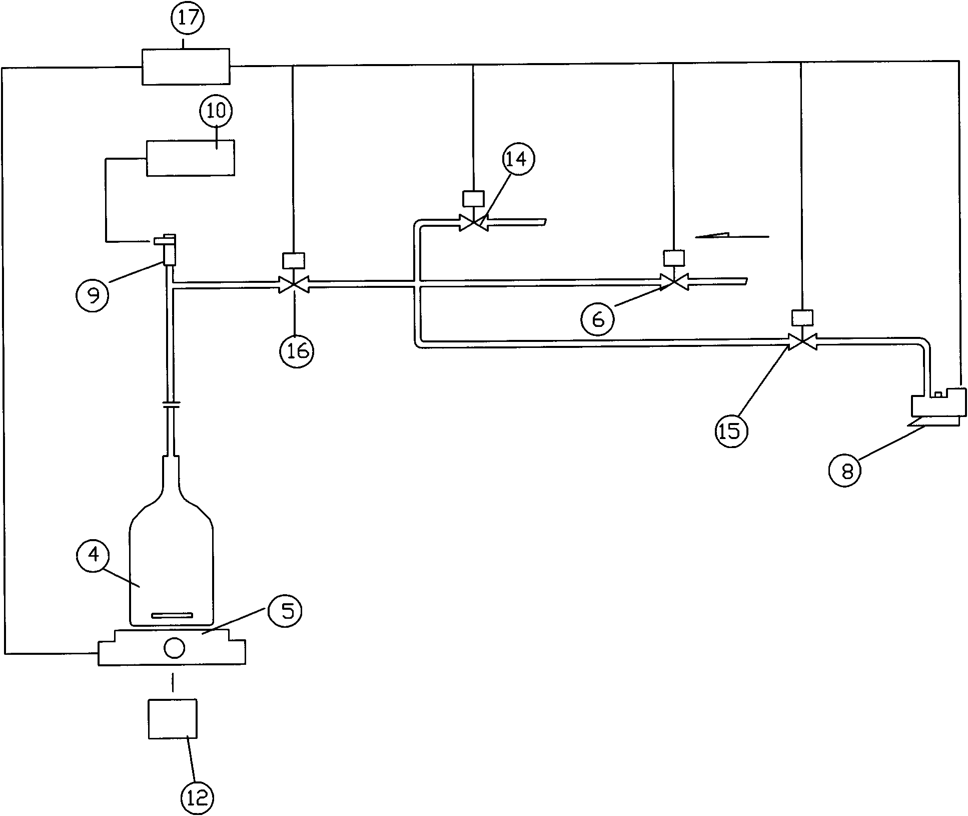 Palladium/carbon catalyst hydrogenation activity evaluating method and device