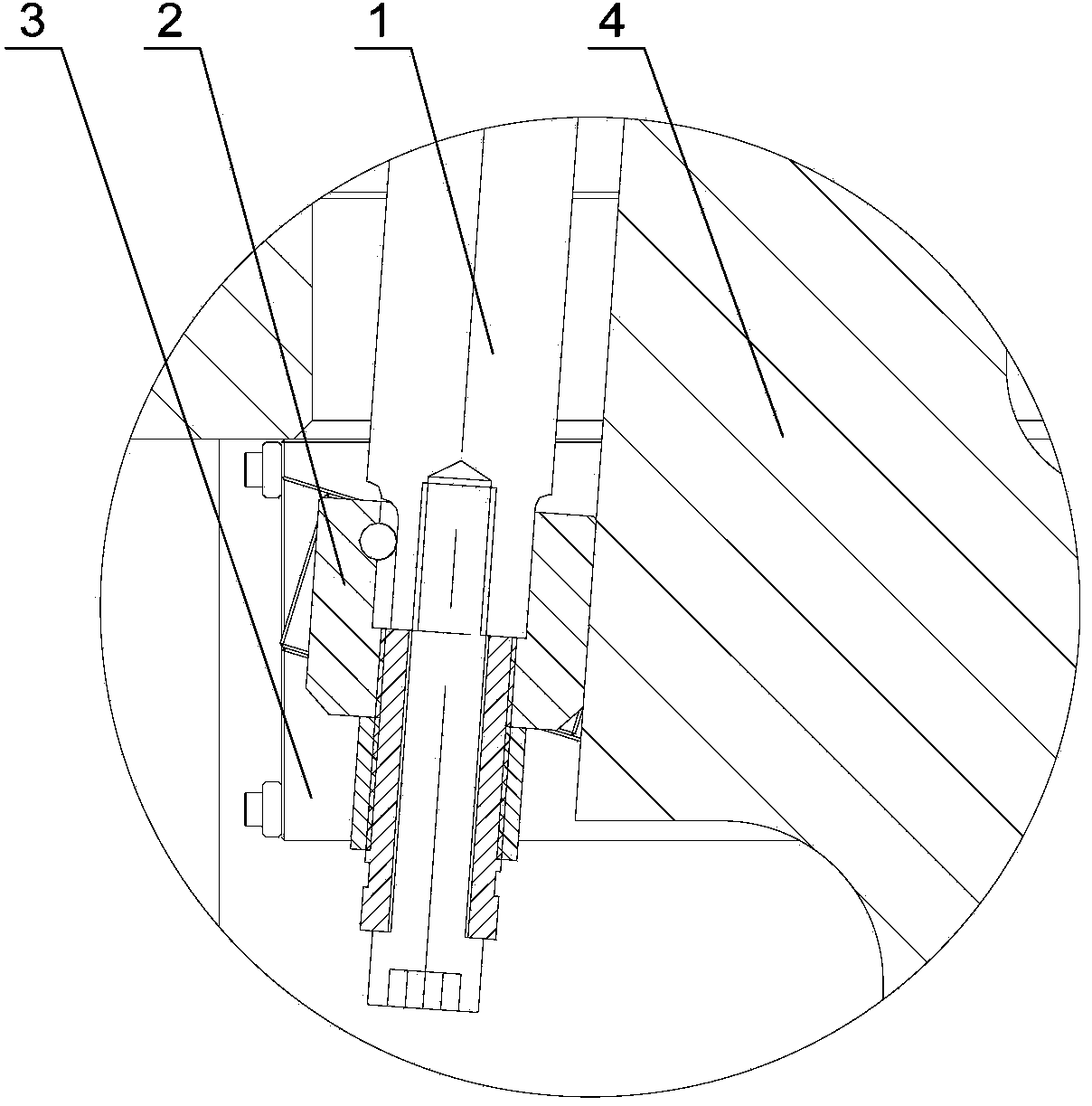 Injection mold and angle ejecting mechanism thereof