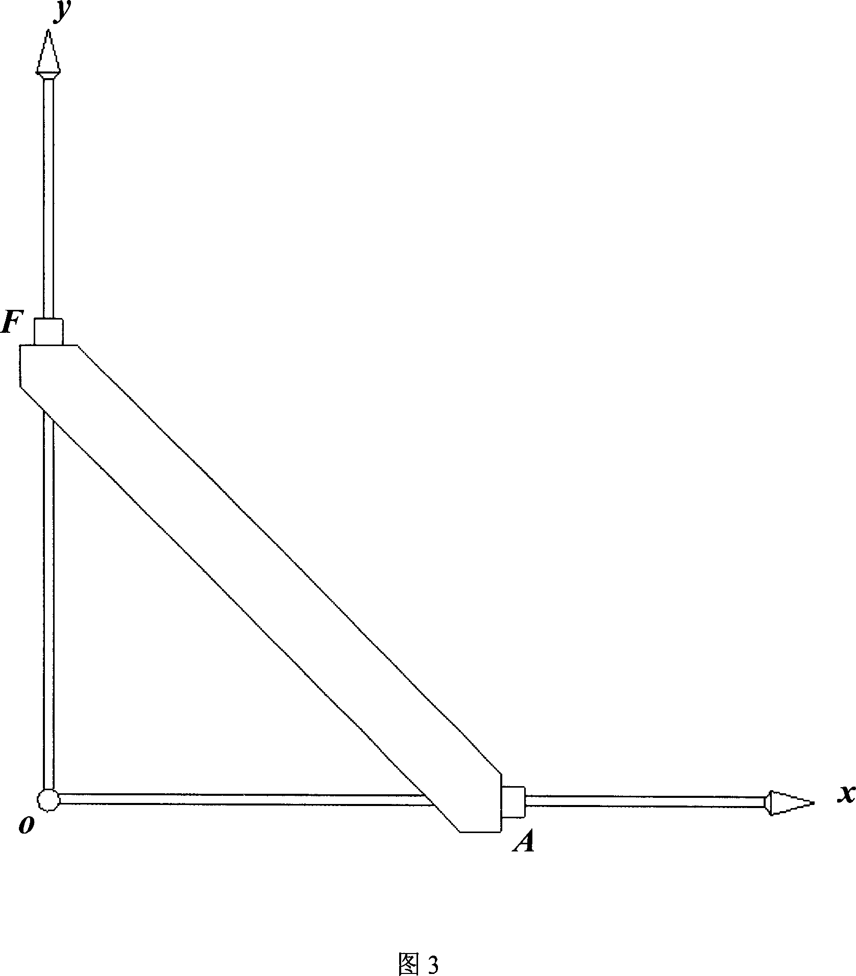 Vertical translation type spacing multi-connecting-rod separated suspension