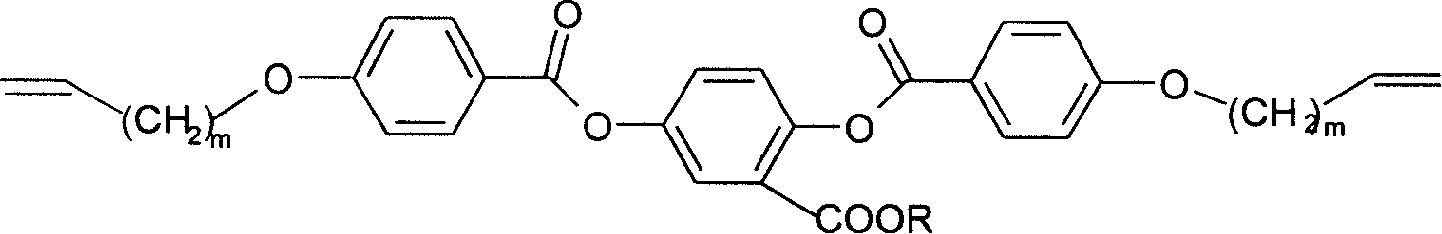 Liquid crystal epoxy resin with branched chain, its preparing method, composition and use