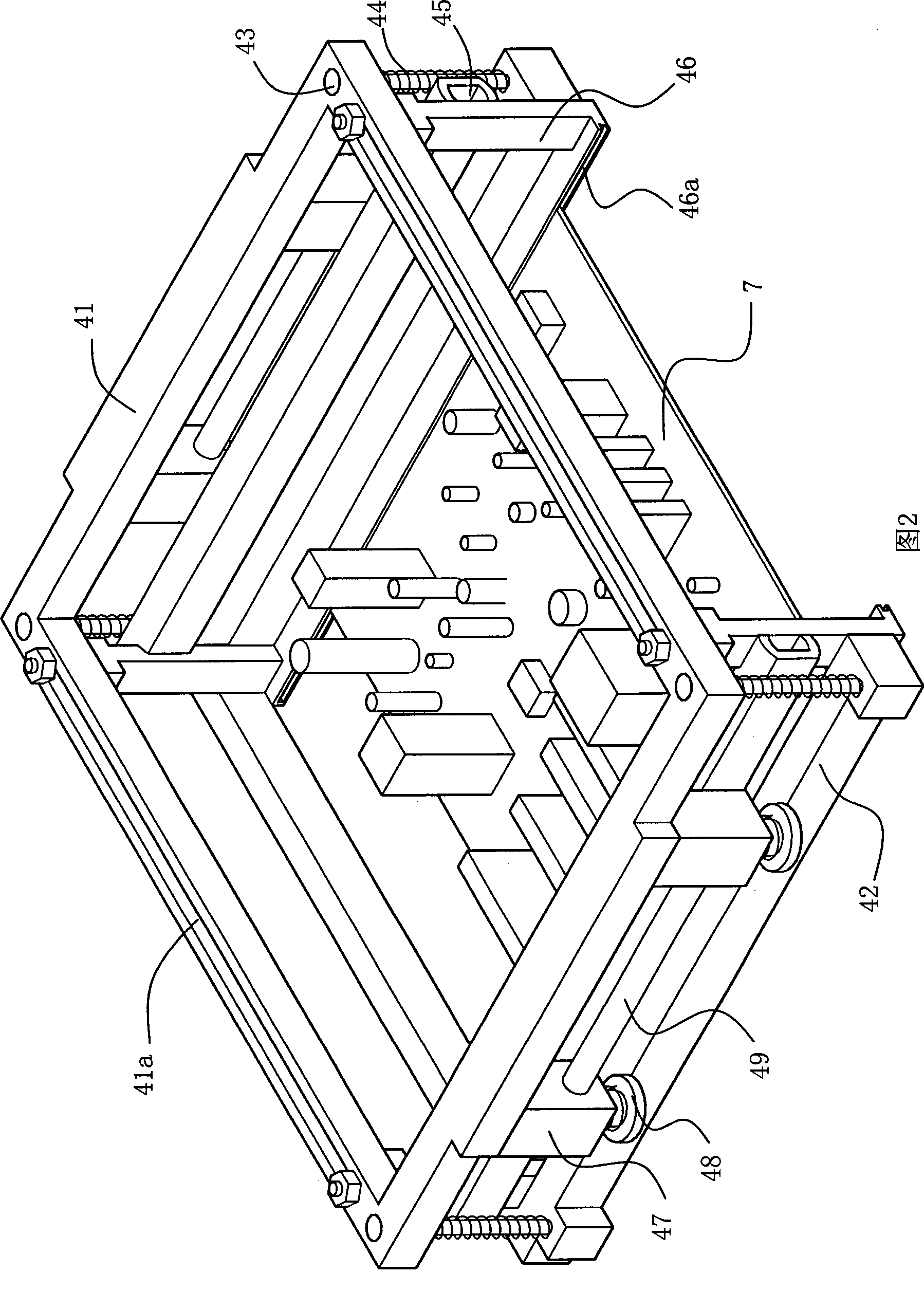 Automatic disassembling device of circuit board device