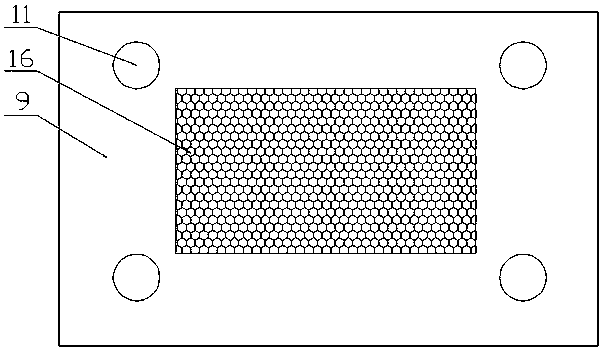 Brake pad curing box with cleaning function