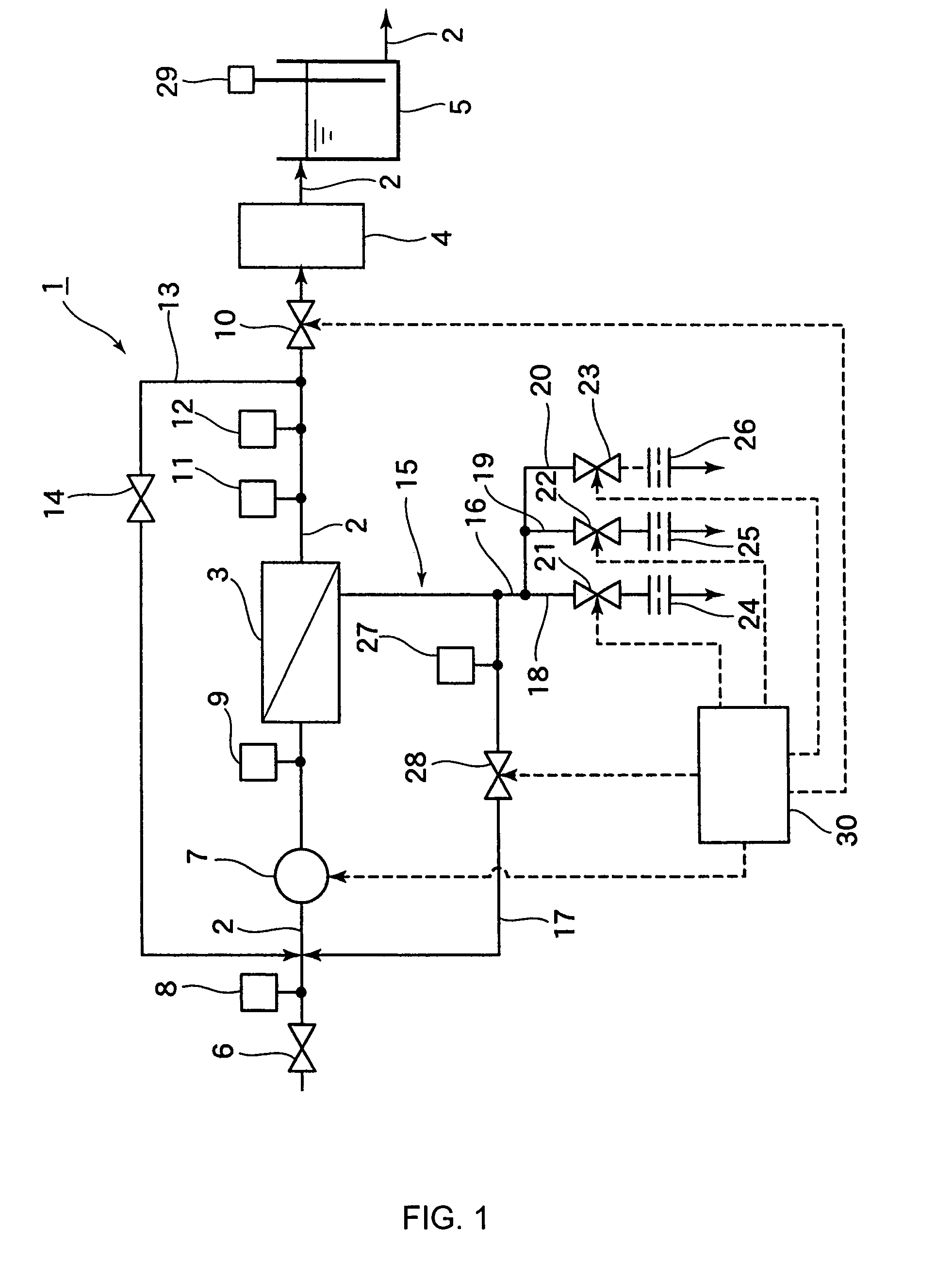 Membrane filtration system