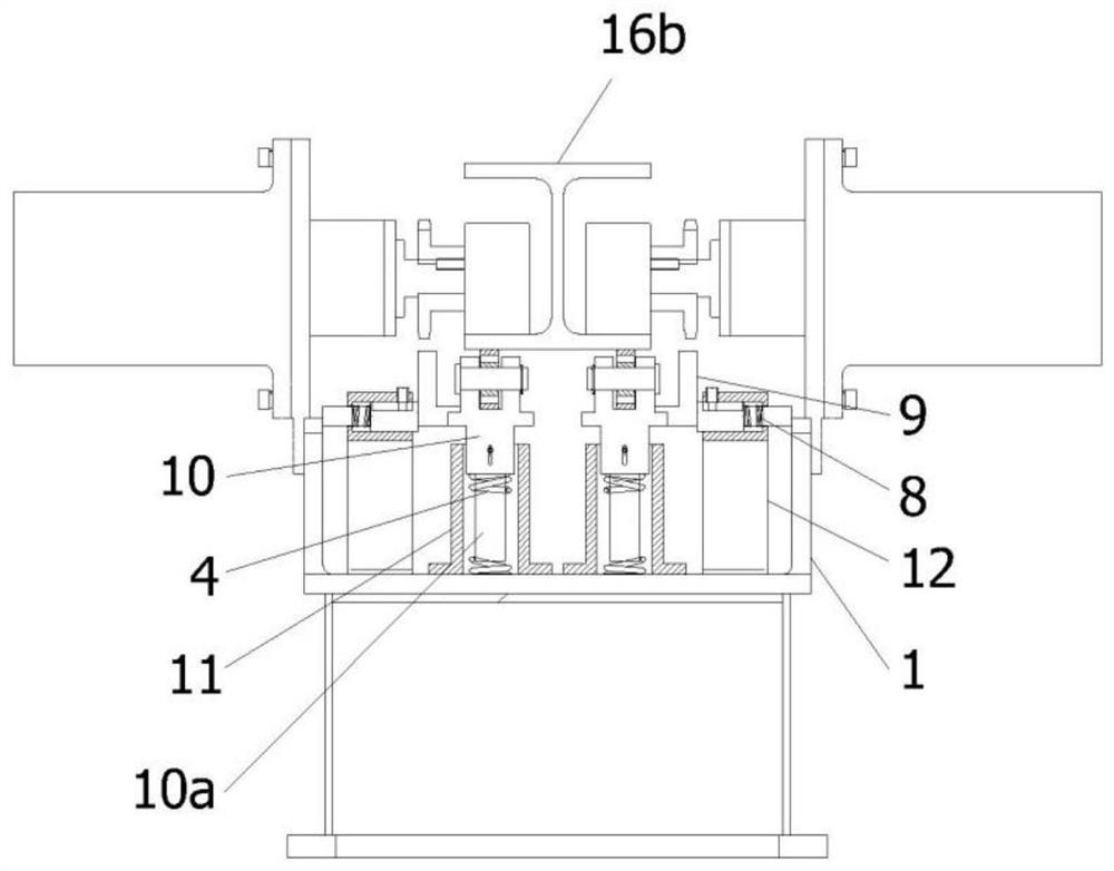 Mine rail-type inspection robot climbing auxiliary device