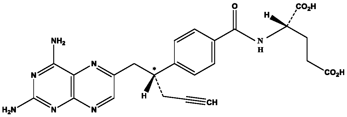 Pralatrexate injection as well as preparation method and application thereof