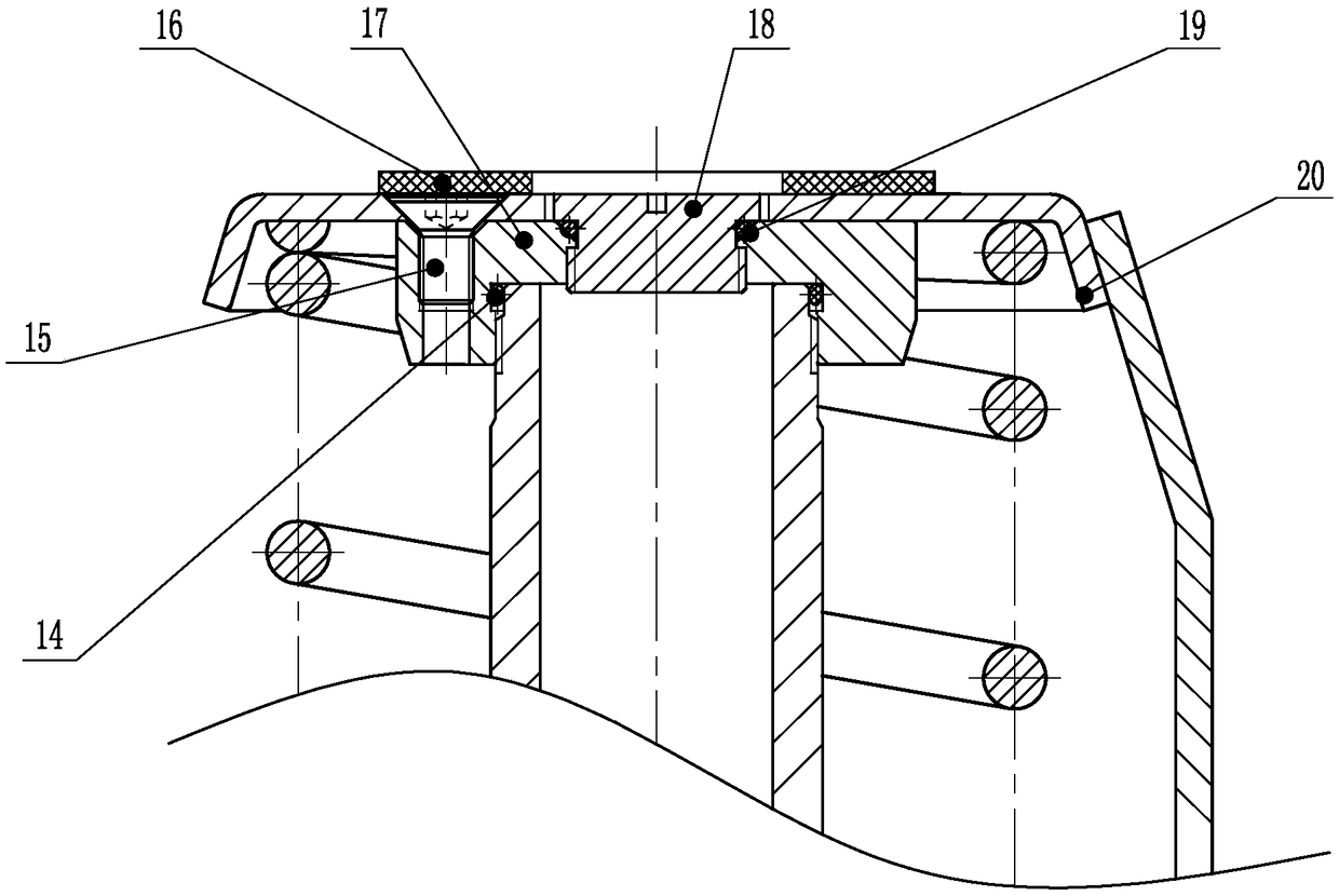 Oil pressure buffer