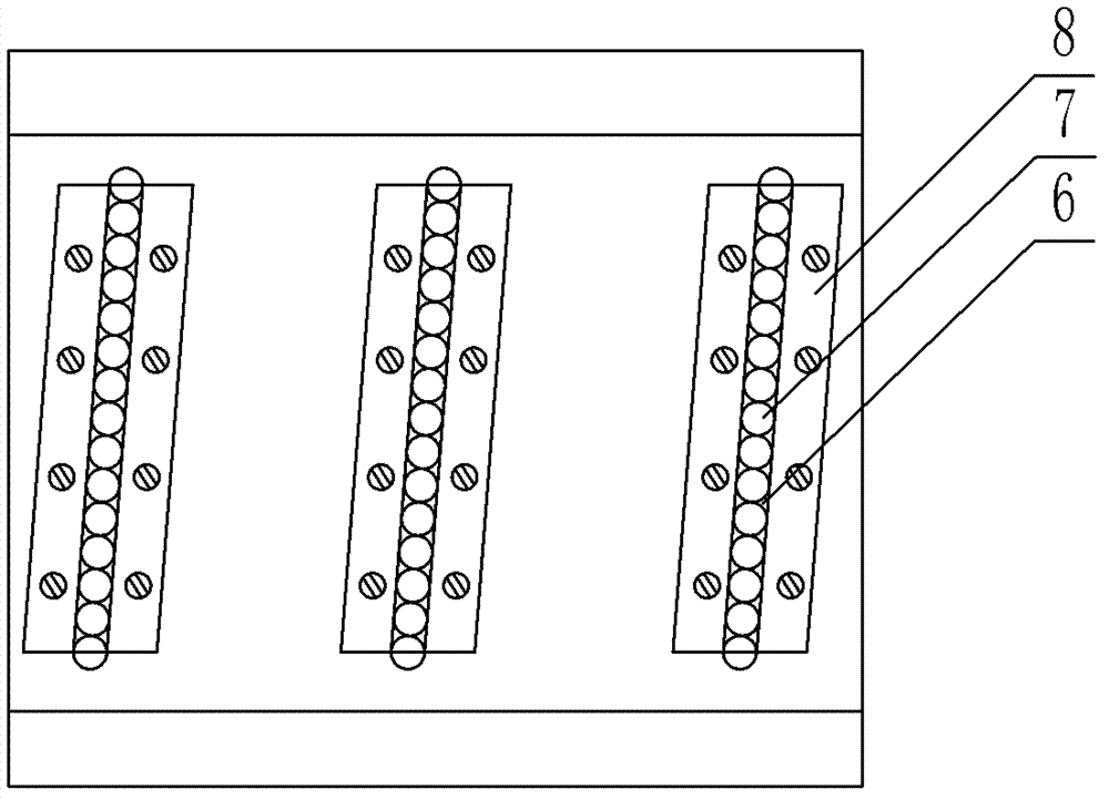 Climbing type grinding machine of grinding retained mandrel